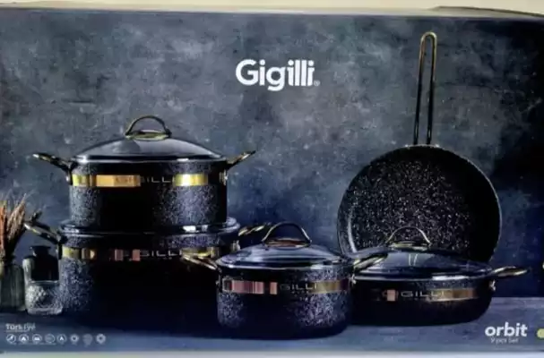 Gigilli смешанный набор -c7022 cream гранит 9 в 1